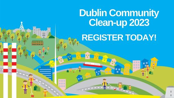 Registrations are now open for the #DublinCommunityCleanup. Join us on #EarthDay, April 22nd for Dublin’s largest clean-up event! ➡️dublincommunitycleanup.ie #community #litterfree @dlrcc @sdublincoco @Fingalcoco @NationalSpringC @DodderAction @CleanCoasts #Dublin