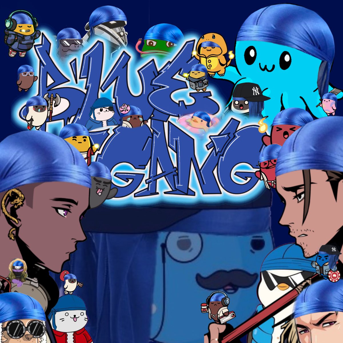 GM from the Blue Gang 💙🌀
Blue Rags Only or GTFO 😪