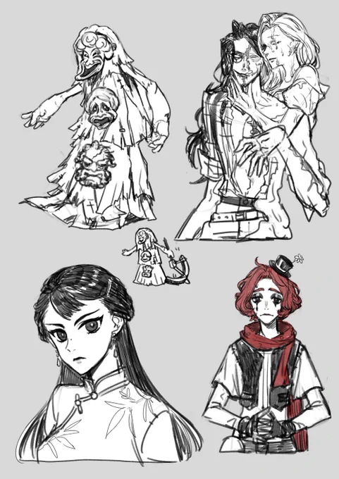 ちゃんと描いたことないキャラの練習 