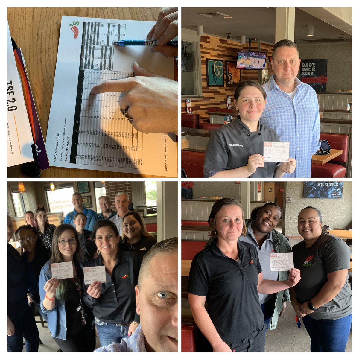 Hello Twitterverse! Fun day of Hospitality AO development yesterday! We got stronger in Blue Bars, Chili’s Clean, People Tools and TSE 2.0! Excited to see us run with it! #CGC @taryn_mahaffey @train3rgirl @okcayla2305 @monica_kellar #HospitalityLeaders