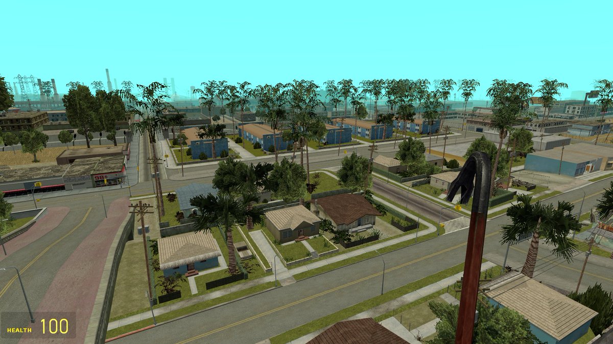 GuffI on Twitter "Se ha conseguido meter TODO el mapa de GTA San