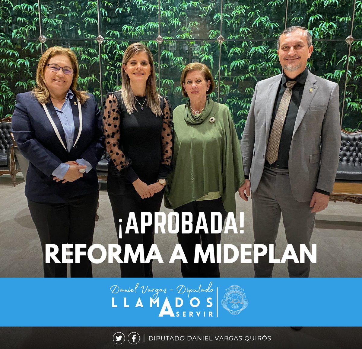 Los diputados aprobaron en segundo debate la reforma al artículo 16 de la Ley de Planificación Nacional
Se establece así que, cada vez que se pretenda crear una nueva institución, la Asamblea Legislativa tendrá que pedir o solicitar el criterio técnico y jurídico a MIDEPLAN.