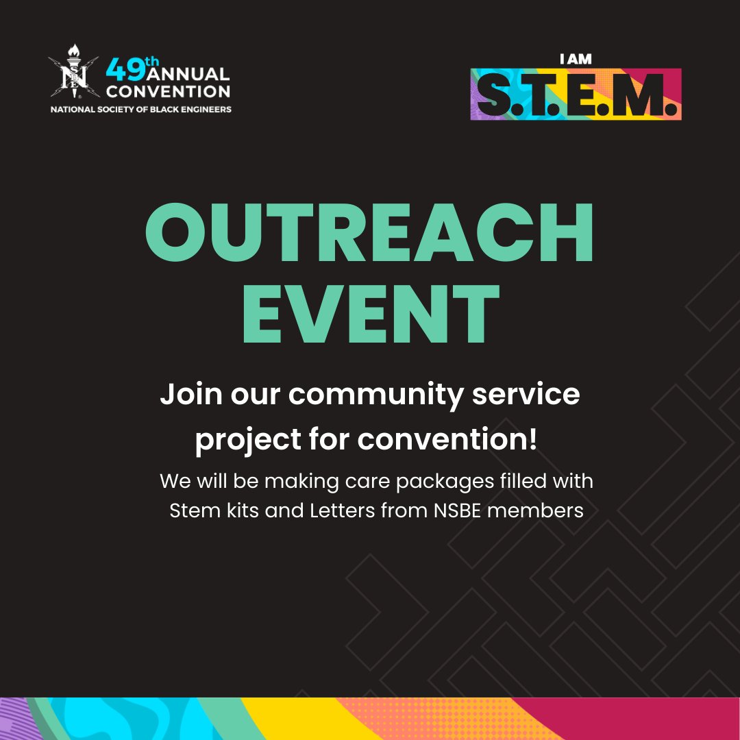 NSBE's tweet photo. Welcome to #NSBE49!! Slide for today's schedule at a glance and more events!
Please use the Pheedloop app for times & locations!
#NSBE #NSBE49 #NSBECONVENTION #IAMSTEM #SucceedProfessionally #TechtheFuture #EngagetheNextGeneration #ManageWellness #STEM #BlackEngineers #r5nsbe https://t.co/OmWkVu6Y1b