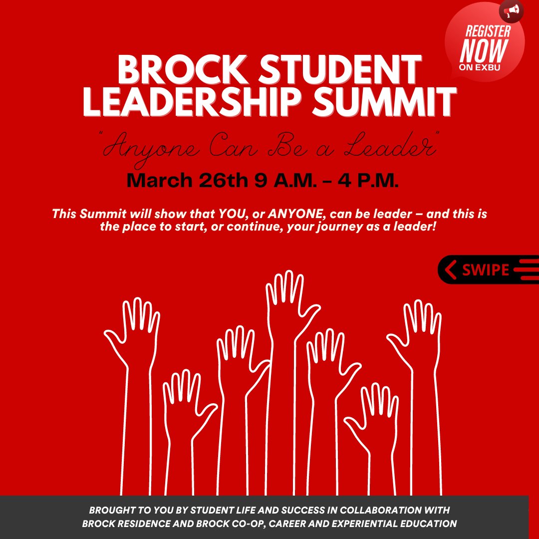 Brock Student Life and Success tweet media