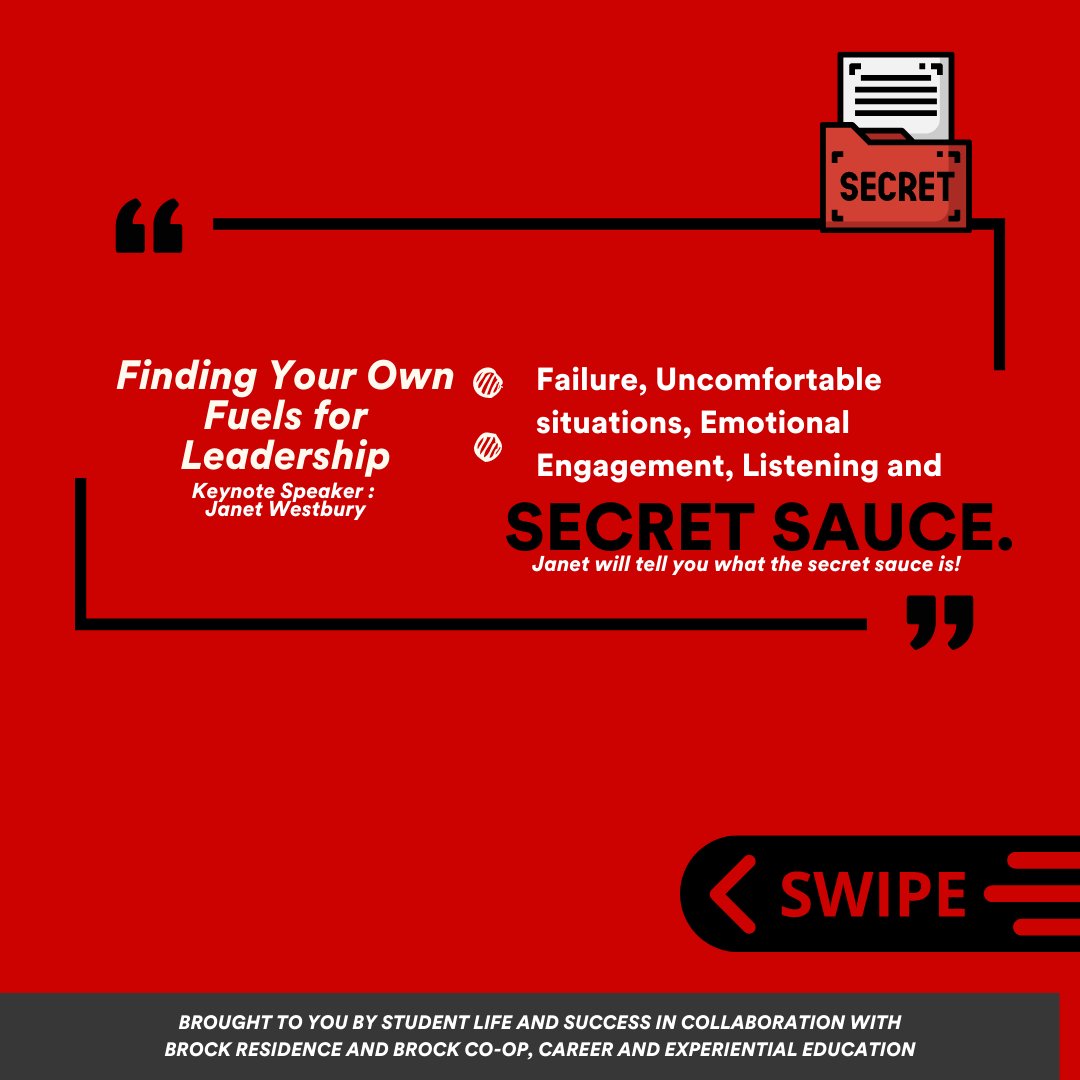 Brock Student Life and Success tweet media