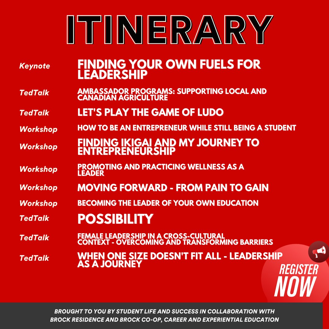 Brock Student Life and Success tweet media