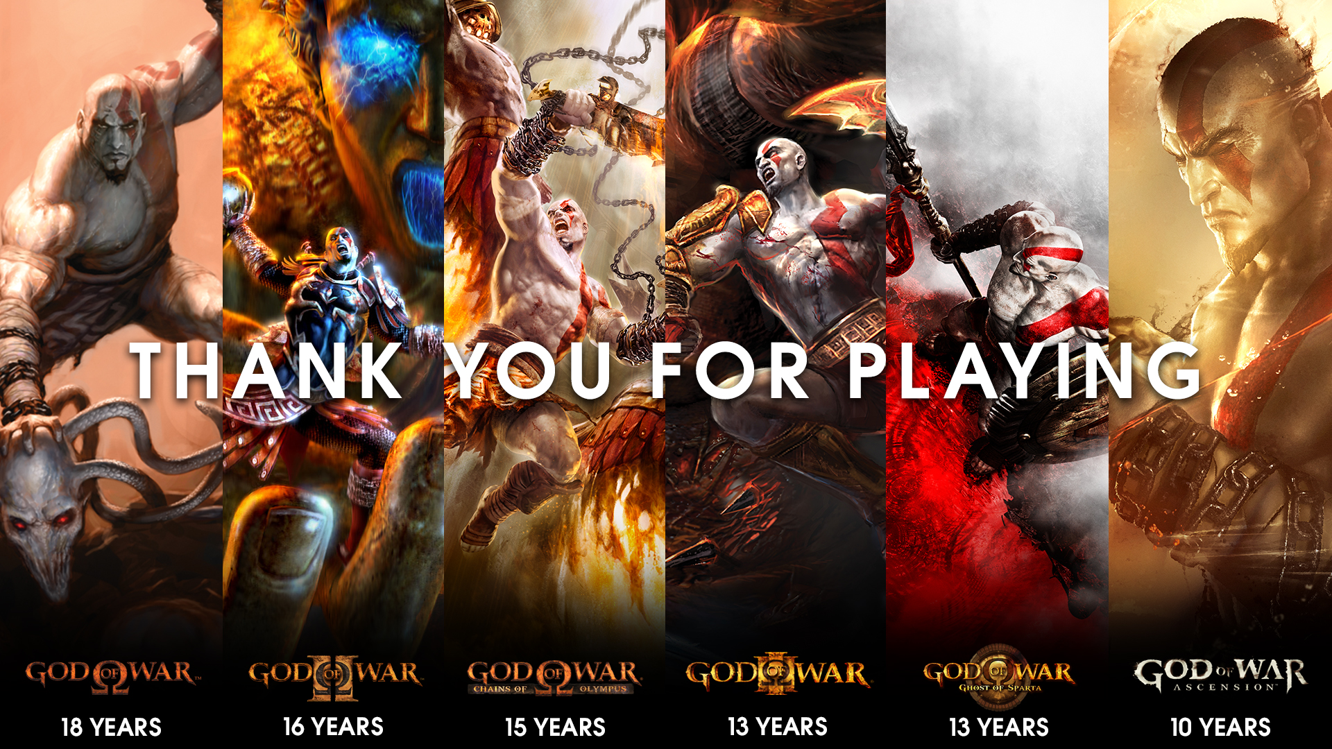 God of War got released 17 years ago today. Happy birthday, Kratos