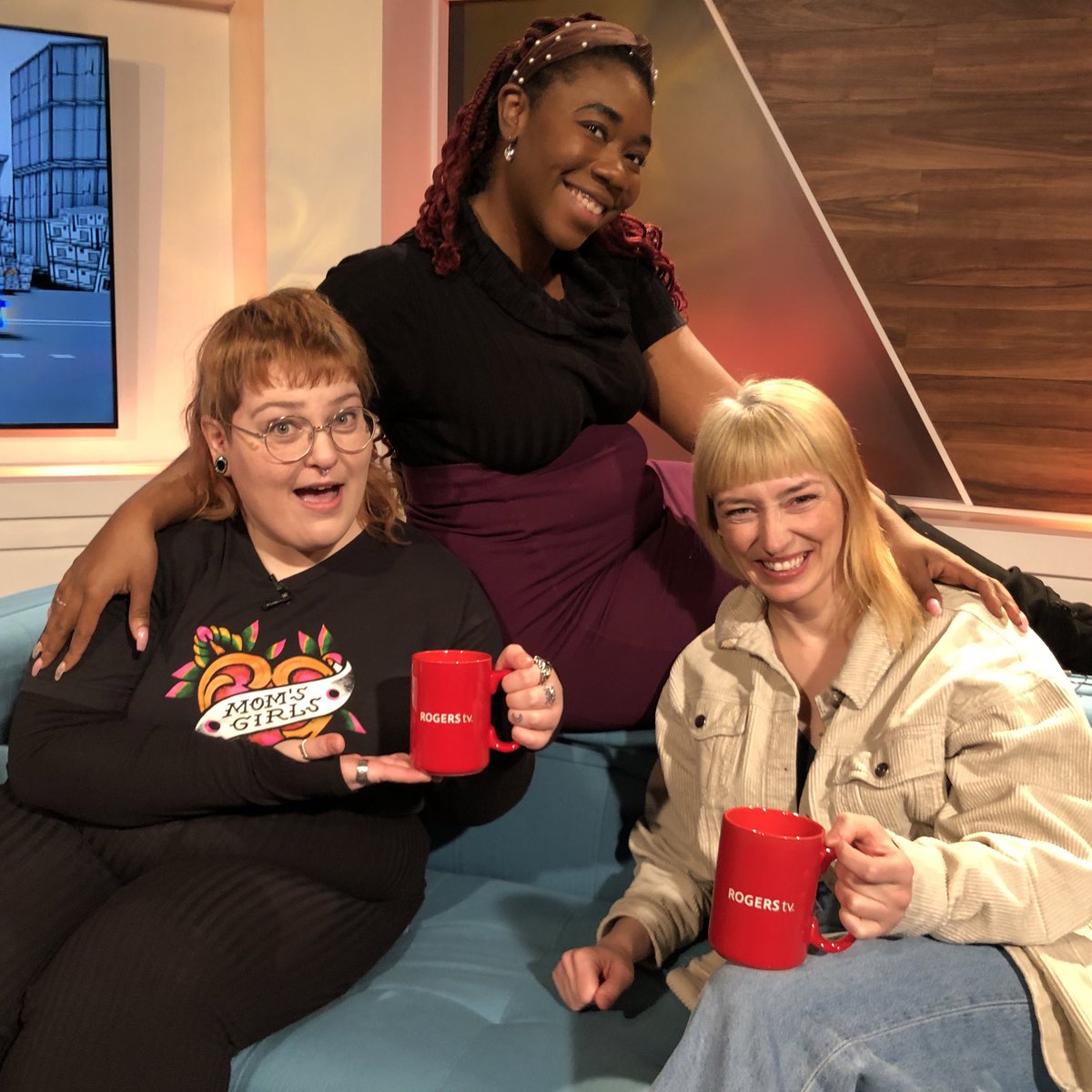 #Tonight @ 7:30pm! Laurabel welcomes Stephanie Abbott-Trahey with Community Sector Council NL Volunteer Week Committee and Comedians Stef Curran &amp; Andie Bulman.