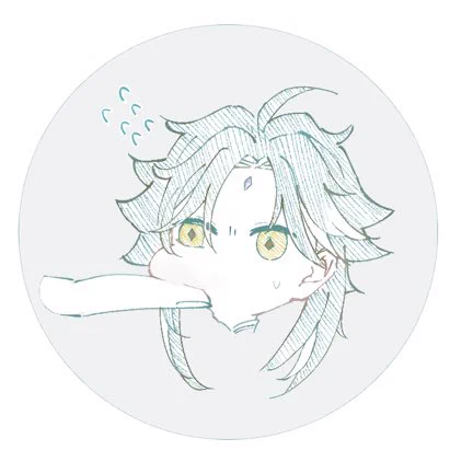 とりあえず描いてみたけどなんかアイコンにするには薄い 