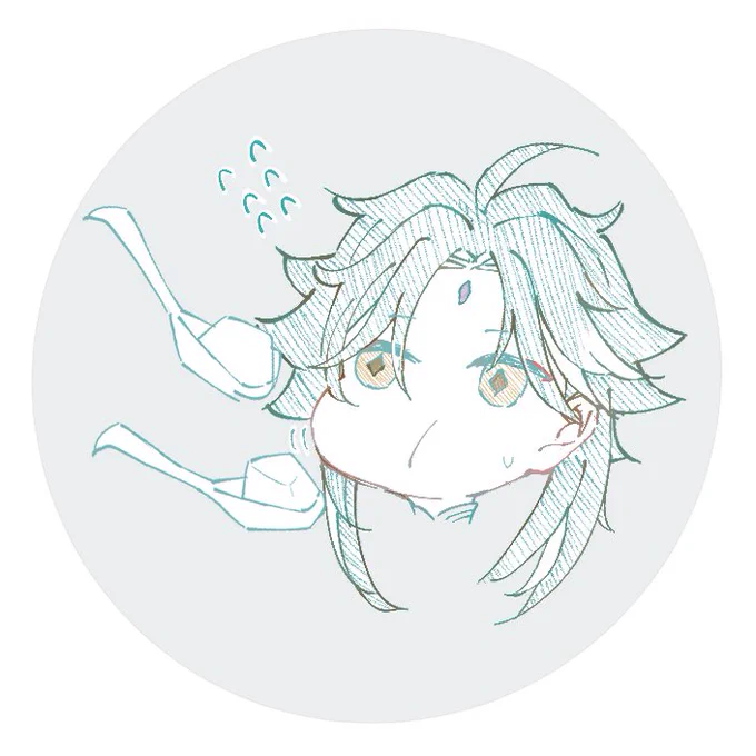 とりあえず描いてみたけどなんかアイコンにするには薄い 