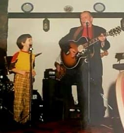 Me my boy my guitar. He’s in Mexico with the guitar touring the world now. Yippee!! Proud dad!!!