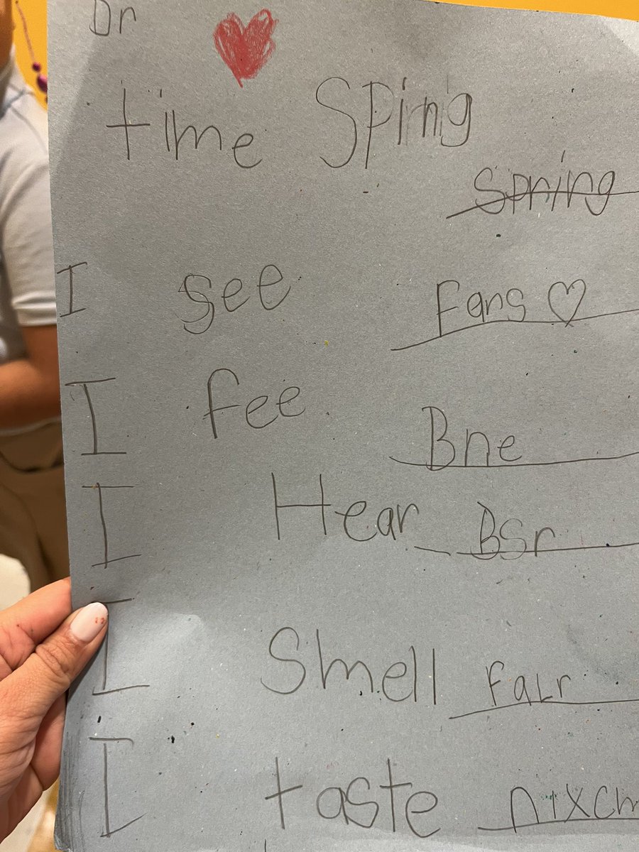 Mrs_LCornejo's tweet photo. Spring time is here. #kinderpoems #spring #hisdart @MorenoMustangs https://t.co/PzeJsXz9WK