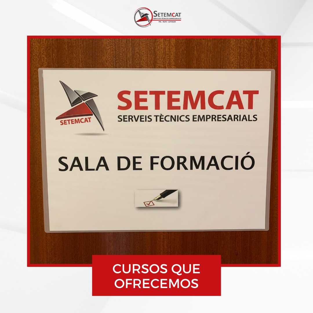 setemcatprivacy's tweet photo. Algunos de los cursos que ofrecemos son:
✅Cursos básicos en primeros auxilios.
✅Seguridad para trabajos en altura y trabajos verticales.
✅Seguridad en manejo de carretillas elevadoras.
🌐Consúltalos todos en https://t.co/tCOwiTvOIW
#setemcat #cursos #formacion #online https://t.co/UiqrrlGfoO
