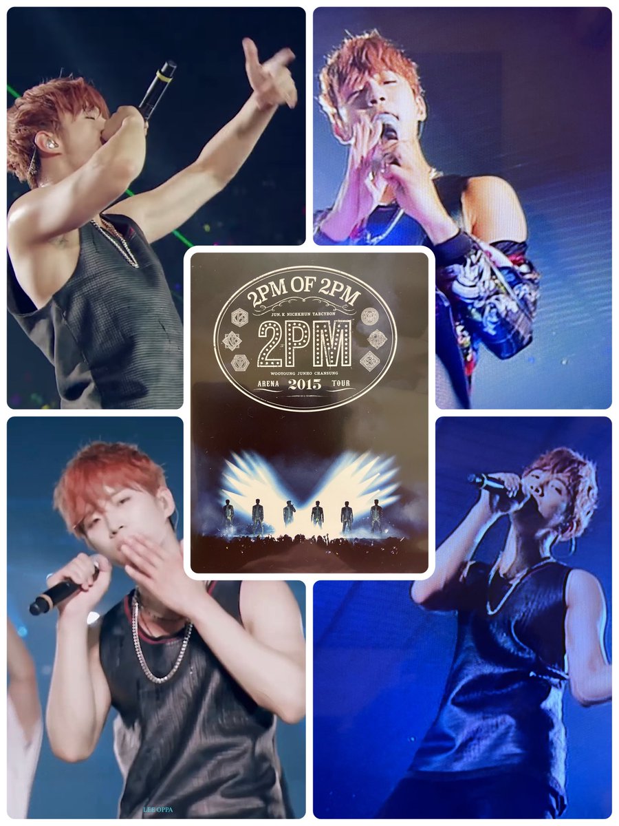 63_0519's tweet photo. WBC日本チーム優勝🏆を見届けたところに、#2PMOF2PM のDVDが到着😄‼︎ 新米ハレス、ちゃんと、全編見るのは初めて。そして、
思ったこと。

ジュノの袖なし、ノースリーブ、
大好物〜💛💛

#ジュノ　#이준호　#LeeJunho
＃2PM    #ジュノの袖なし https://t.co/PuNOXBkjmm