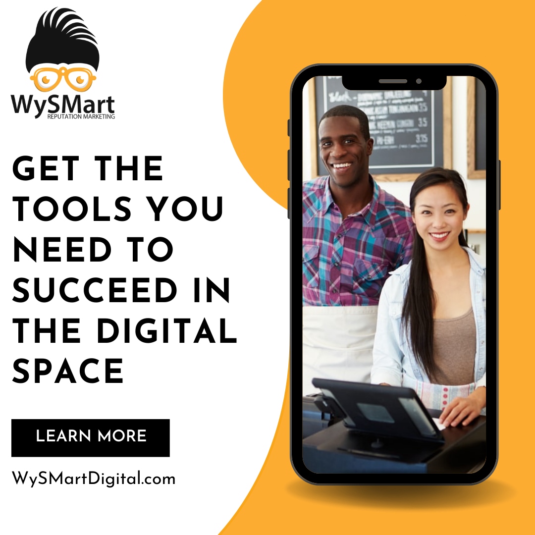 Stop struggling to keep up with the digital marketing game. We offer small and medium businesses and community organizations access to the digital marketing tools you need to succeed. ☝️

Contact 👉 WySMartDigital.com for assistance. 

#WySMartDigital #digitaltoolbox