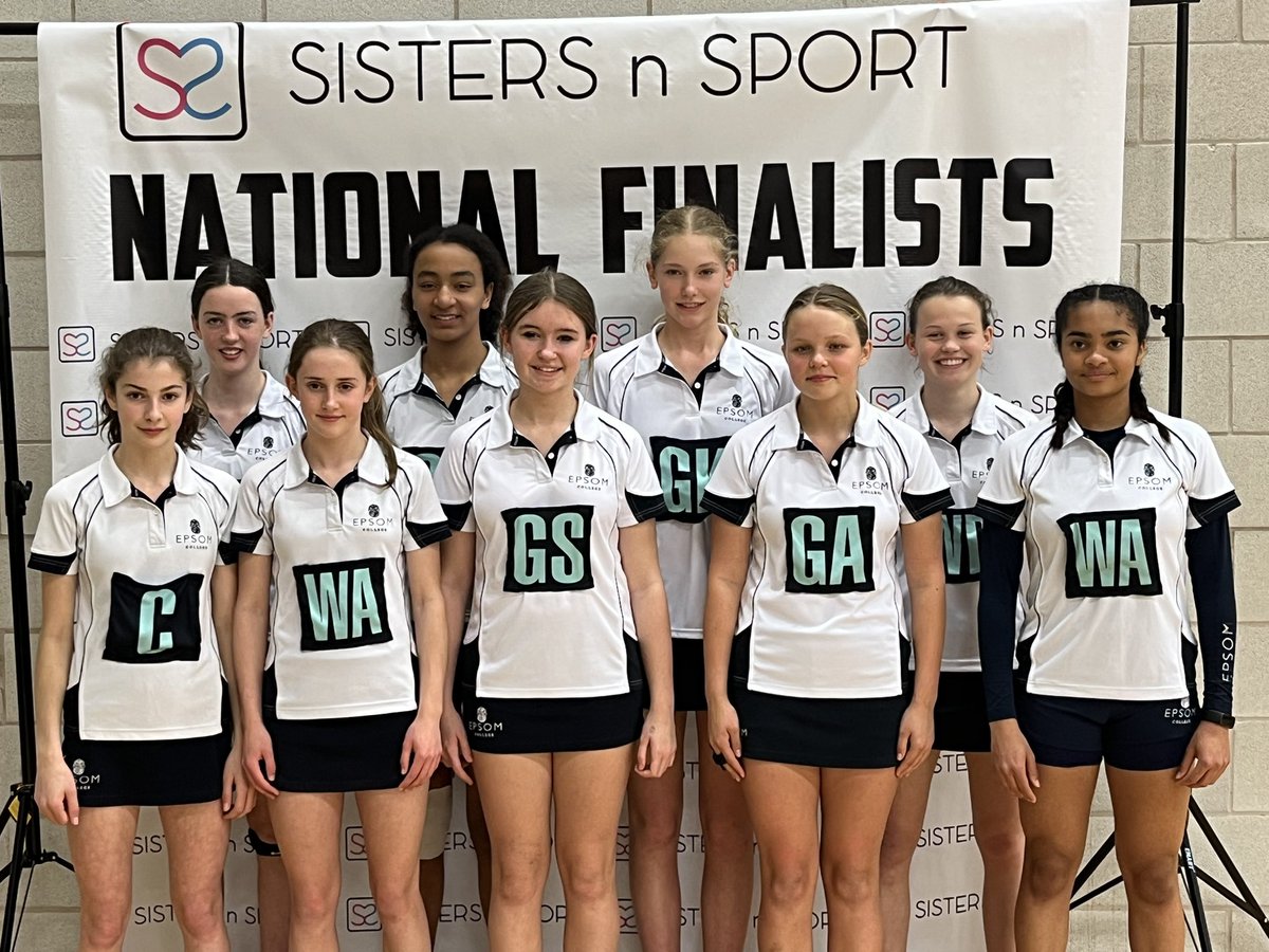 EpsomC_Netball's tweet photo. Winners! Fantastic effort by the U14A team to win the SNS National Plate. Amazing achievement girls. So proud ๐. #EpsomExcel @EpsomC_Sport @EpsomCollegeUK https://t.co/yOhwrSEGvb