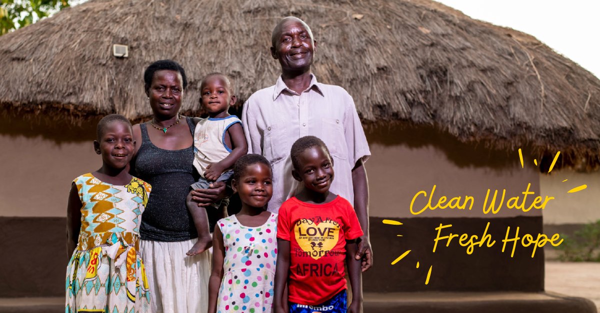 Today is World Water Day. 

Clean water improves health which touches every aspect of life. No longer suffering from waterborne illnesses, this family's life has been transformed!

Donate today give more families clean water and fresh hope: waterschool.com