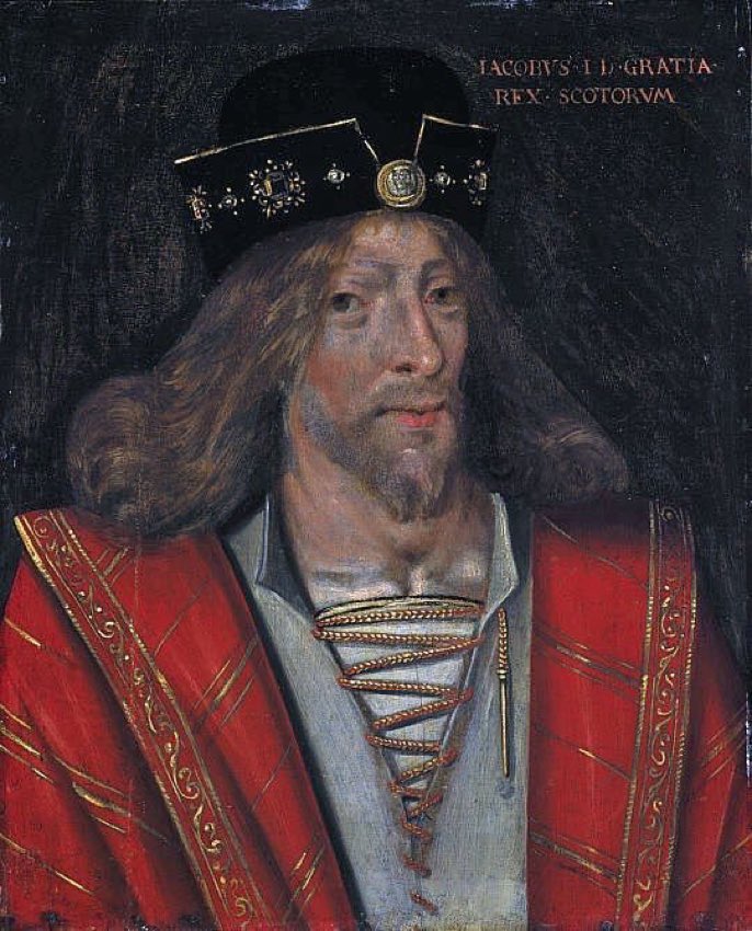 jdmccafferty's tweet photo. 22 Mar 1406: Prince James (the future James I) of #Scotland, captured by #English pirates &amp; is sent to Henry IV of England #otd (SNPG) #princenapped https://t.co/3CF5LBmMZv