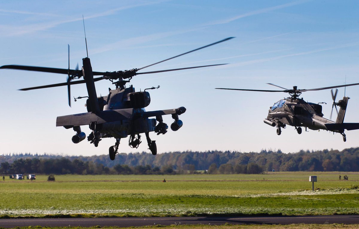 Vanavond tussen 18:00 en 23:00 uur trainen onze crews met #Apache gevechtshelikopters Low Level Attacks in de omgeving <a href="/Gemeente_Venray/">Gemeente_Venray</a>. Hierbij vliegen de helikopters laag en maken ze gebruik van de dekking in het terrein om buiten radarbeelden te blijven. #watvliegter
