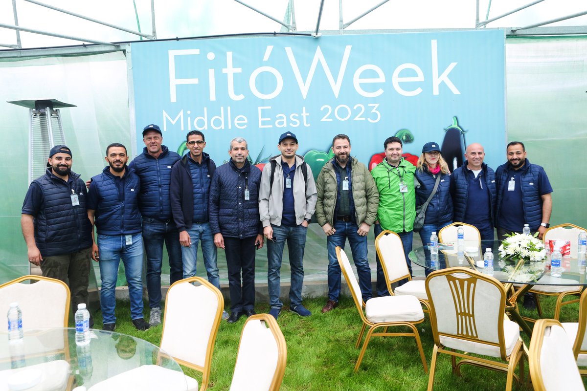 SemillasFito's tweet photo. 🇯🇴 #FitoWeek Middle East 2023 edition was organized in Jordan 🥒🍅
🙌 We have invited all our clients from all over the Middle East and outside of the region to see our varieties and our new office 🏢 https://t.co/IXHi50AMSQ