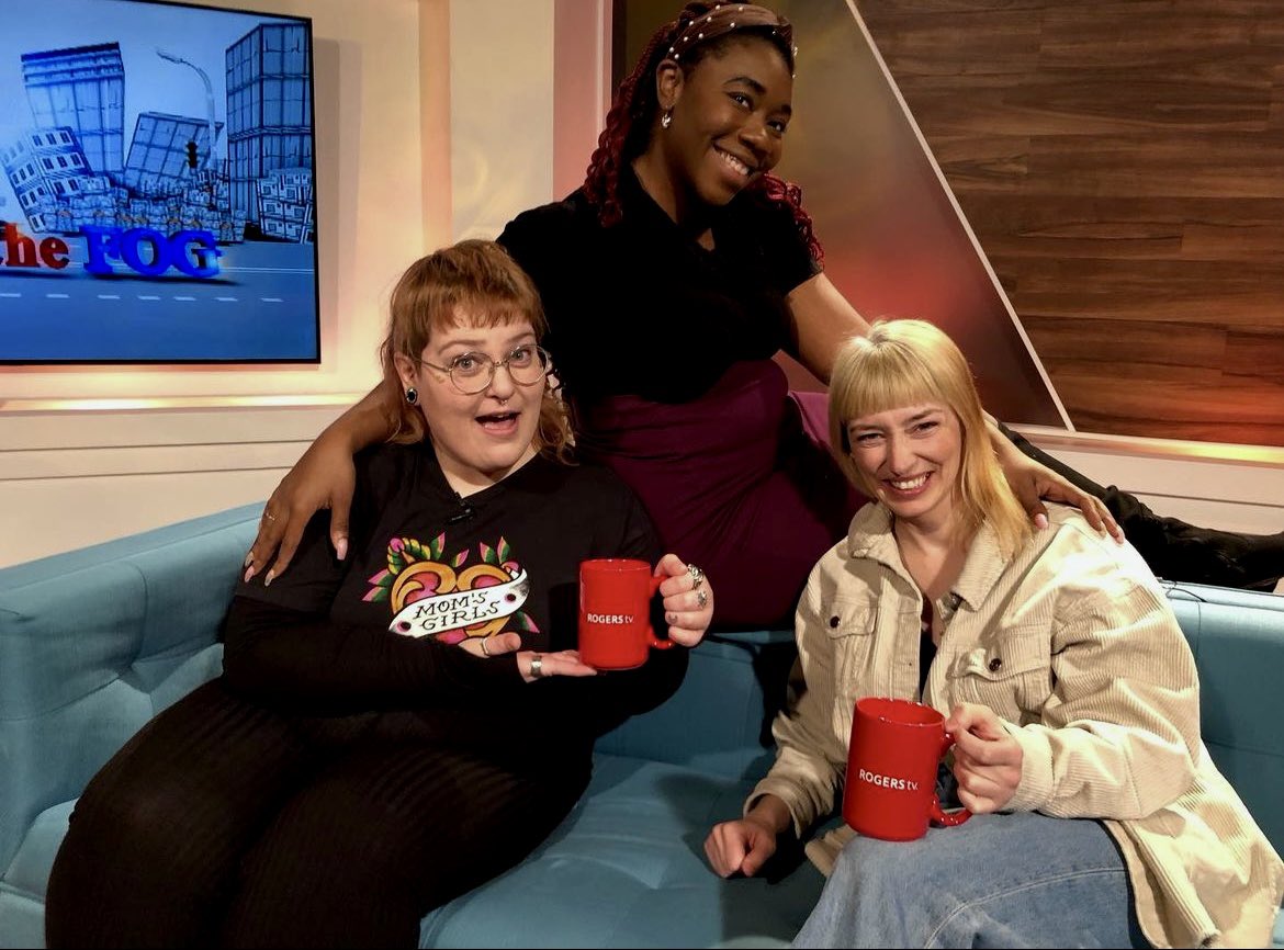 Catch Andie and Stef on <a href="/OutoftheFogTV/">Out of the Fog</a> tonight at 7:30pm! 

They spoke with host Laurabel Mba about how they got started in comedy, what they love about working with Mom’s Girls, their experience at TO Sketch Fest and the future and growth of sketch comedy in NL.