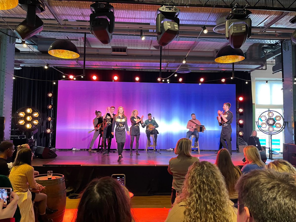 High_Res_'s tweet image. Once a year, the home of the black stuff goes green. 
Our Lighting Designer, Mark Galione, oversaw the addition of extra lighting to #GuinnessStorehouse to enhance visitor experience during the 4 day Patricks Day festival at @homeofguinness! 
Thanks @jbeireland for involving us