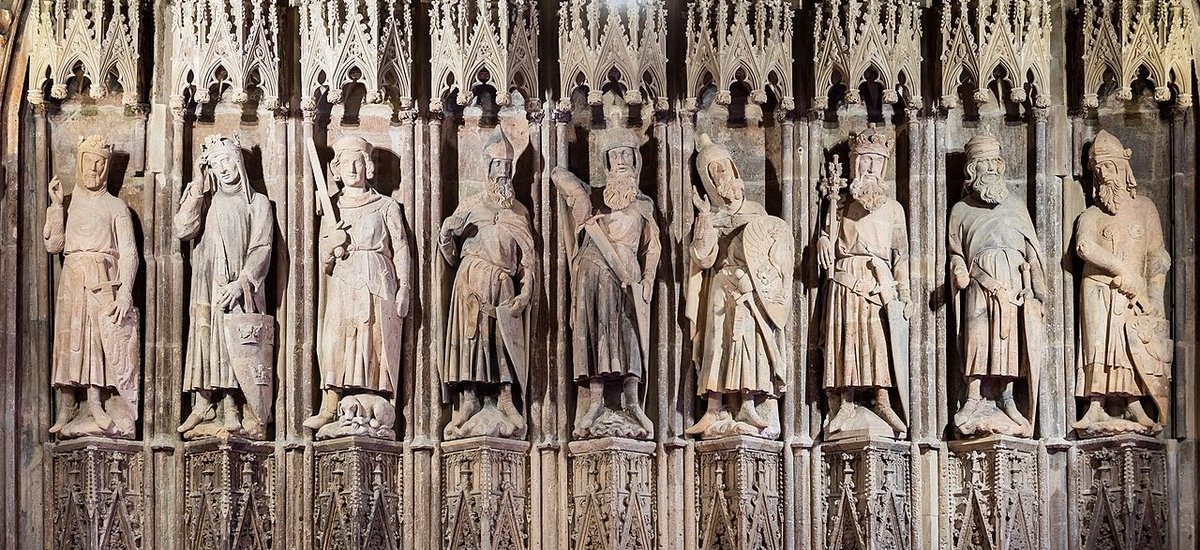Epic History TV on Twitter "The Nine Worthies L to R Charlemagne