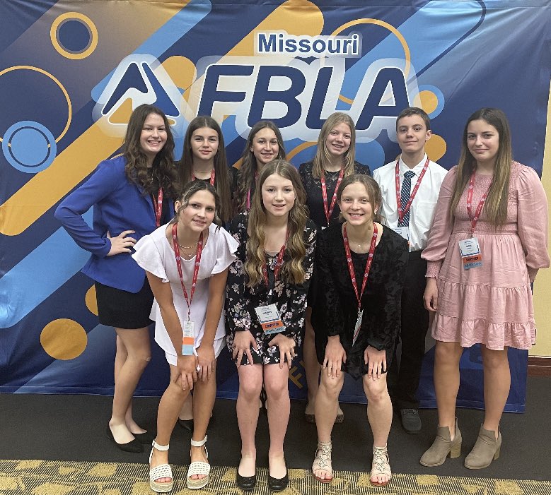 Good luck to our middle school FBLA team today!