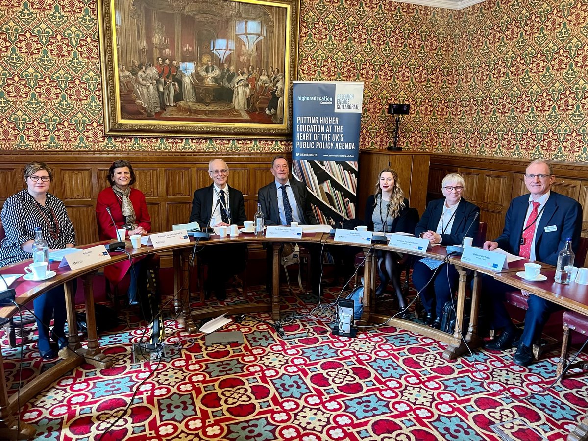 A brilliant event following up on our report #ArrivingAtThriving &amp; learning from the experiences of disabled students in #HigherEducation. Special thanks to panellists <a href="/LordNortonLouth/">Lord Norton of Louth</a>, Lord Blunkett, <a href="/DerbyUniVC/">Prof Kath Mitchell CBE</a>, @KellieMote, @MeganHector_, <a href="/NeilFowler23/">Neil Fowler</a> &amp; Prof. Deborah Robinson