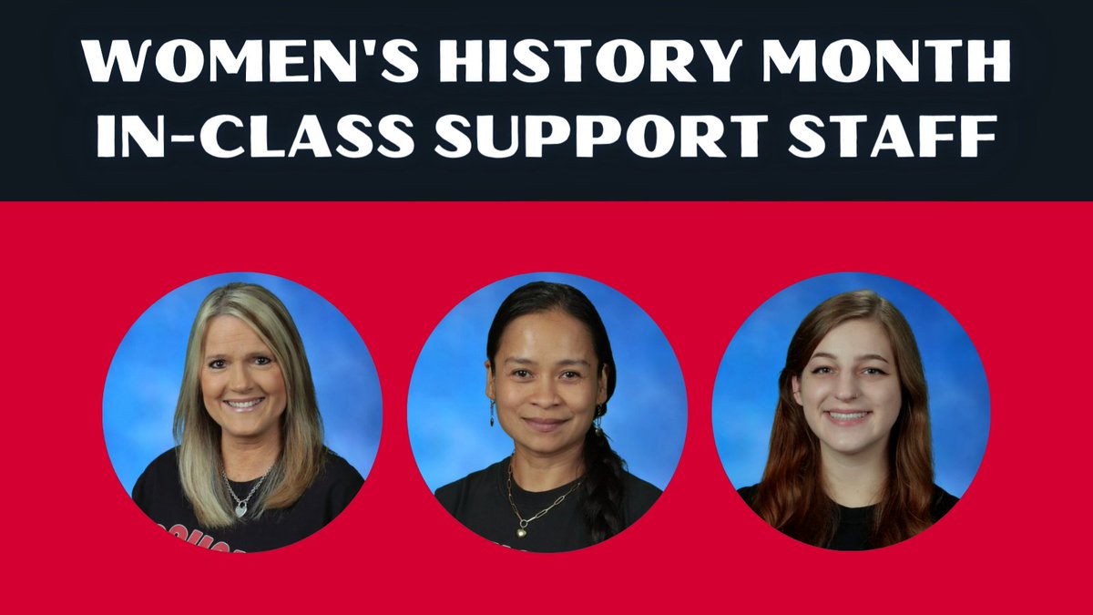 Happy #WomensHistoryMonth to our amazing in-class support staff members who teach and inspire young minds every day! Your dedication and passion for learning are truly inspiring.  Keep up the fantastic work! #KMSCougarPride🐾