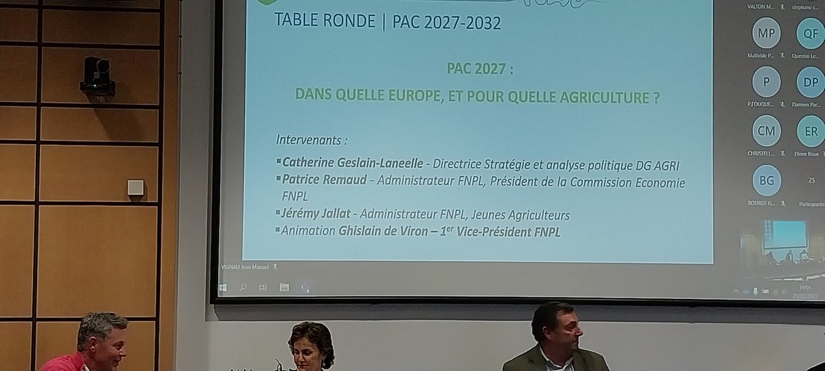 joseph_leterme's tweet photo. AG @FNPLait
Le @ReseauFnpl dans l'anticipation #PAC27 dans quelle #Europe et pour quelle #agriculture
@usaa_02 #ceuxquifontlelait https://t.co/05DCkfvMXE