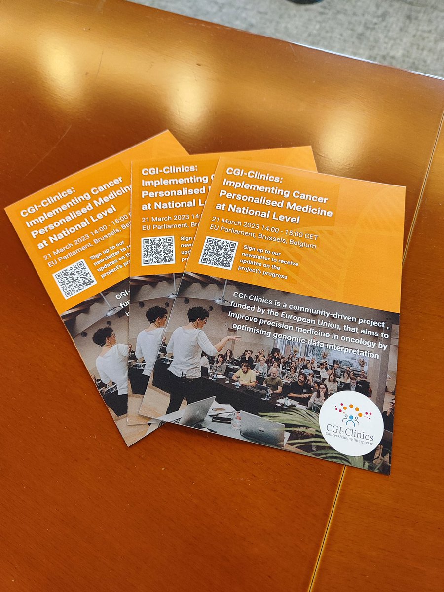 Europa se toma en serio la lucha contra el cáncer y la investigación.

Con financiación europea salen adelante grandes proyectos como ‘CGI-Clinics’ para mejorar los tratamientos oncológicos personalizados.

Debemos trabajar para que todos los pacientes puedan acceder a ellos.