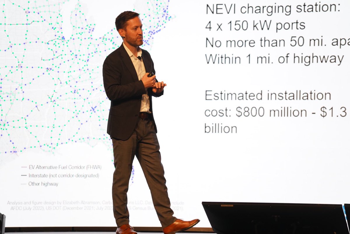 JMCILRATH5's tweet photo. Fantastic program this morning led by @KellenSchefter at #eeinka on supporting electric fleets and EV charging infrastructure. https://t.co/ZIZWmFMeeI