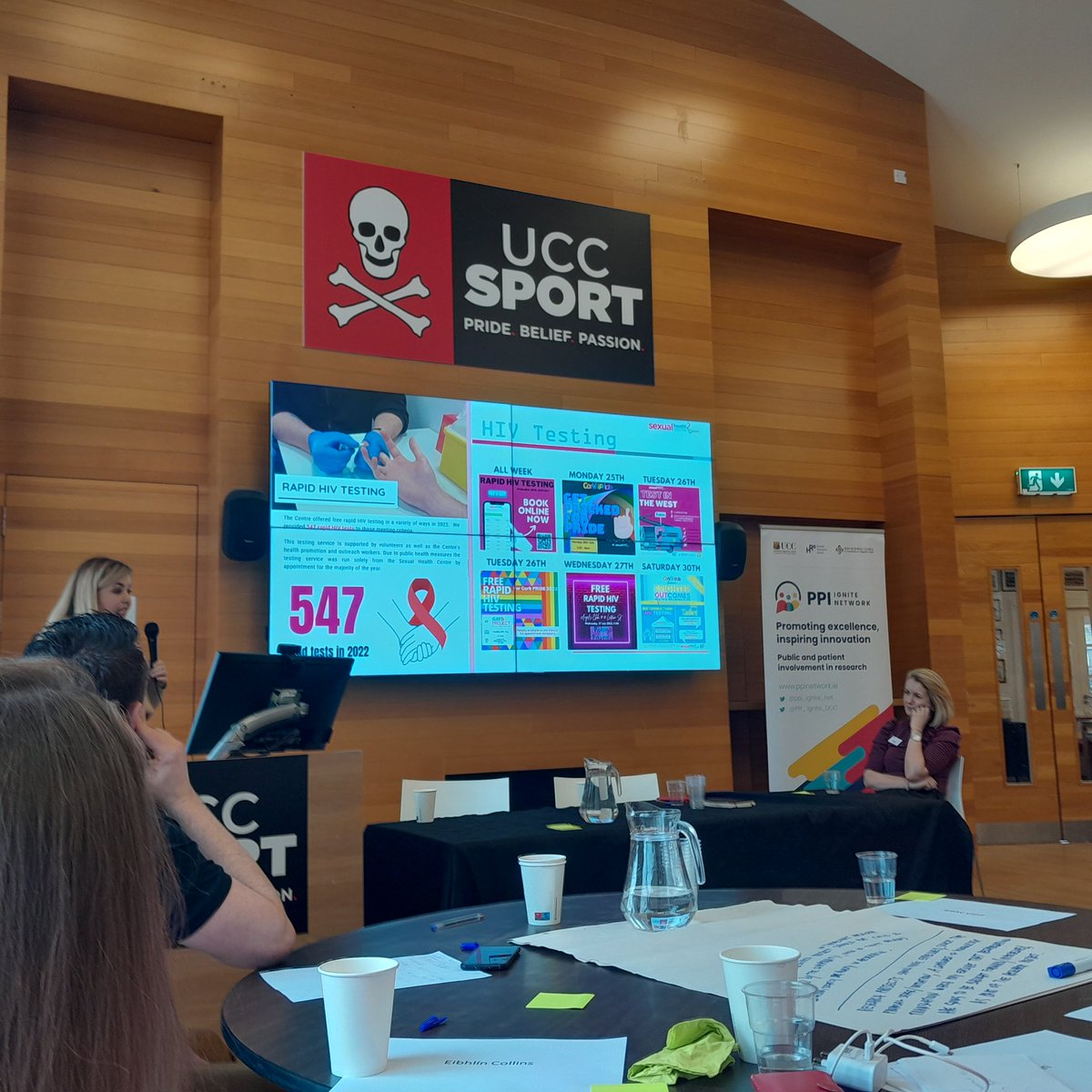 AoifeDilworth's tweet photo. Great discussions & networking from today's #inclusionhealthucc supported by @PPI_Ignite_Net @MardykeArenaUCC
Loved the graphic conversation piece ๐ #drawsome https://t.co/cFgW94ipTV