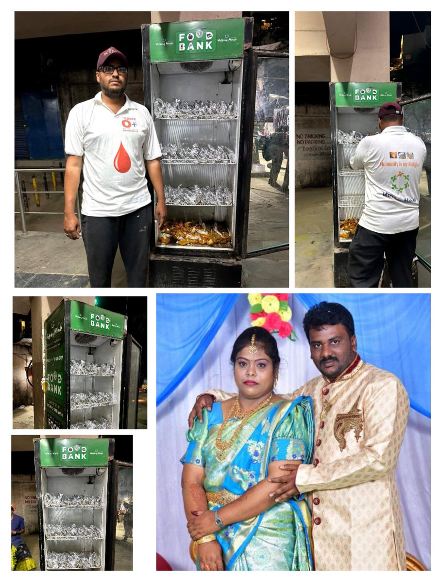 HelpingMinds4's tweet photo. పీలేరు కు చెందిన హెల్పింగ్ మైండ్స్ సభ్యుడు నరేష్ గారి ధర్మపత్నీ సత్యకుమారి గారి పుట్టినరోజు సందర్భంగా అన్నార్తుల ఆకలి తీర్చడానికి ఫుడ్ బ్యాంక్ లో ఆహారం అందుబాటులో ఉంచి అన్నార్తుల ఆకలి తీర్చారు 👏🏻🙏🏻 #helpingminds #madanapalle #restlessservice #foodbank #feedingthehunger https://t.co/UMCnarXDZB