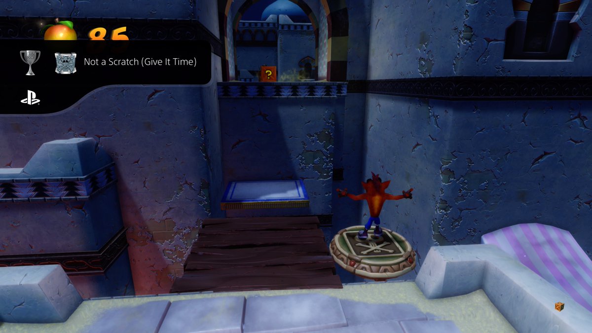 djsmallhand's tweet photo. Crash Bandicoot N. Sane Trilogy
Not a Scratch (Give It Time) (SILVER)
#PlayStationTrophy #PS5Share, #CrashBandicootNSaneTrilogy https://t.co/eatbhyd05H