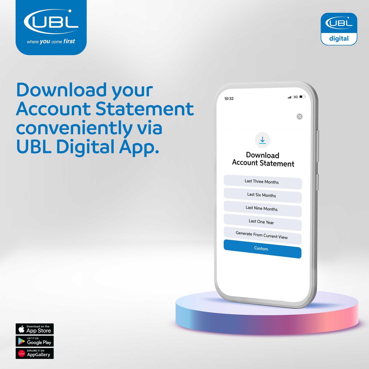 UBLDigital's tweet photo. Simply use the UBL Digital App to download your account statements, as and when you want, for the most convenient and secure digital banking experience.
#UBL #UBLDigital #UBLDigitalApp #AccountStatements #DigitalBanking #BestDigitalBank2022 #BestInDigitalInnovation https://t.co/PGIa7BXv3x