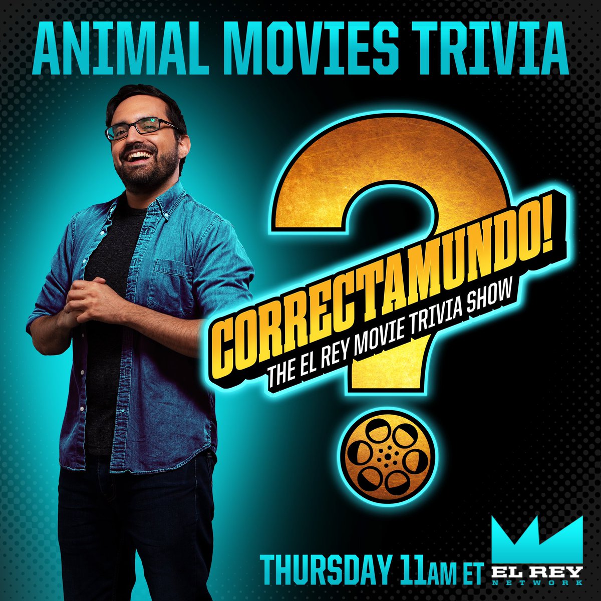 How good is your movie knowledge? Correctamundo! covers animal movies trivia Tomorrow at 11am ET on #ElReyNetwork!