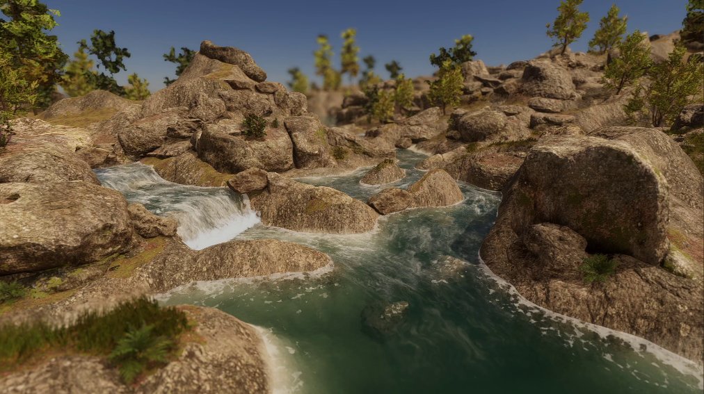 coldmath1's tweet photo. #unity3d will soon release a github project around the new HDRP water. It's intended to be used as an easy way to understand how the new water feature works, how to create custom shaders for it with Shadergraph using the new water nodes.  
 
#gamedev #indie

Sneak peek: https://t.co/ia5VRbHChr