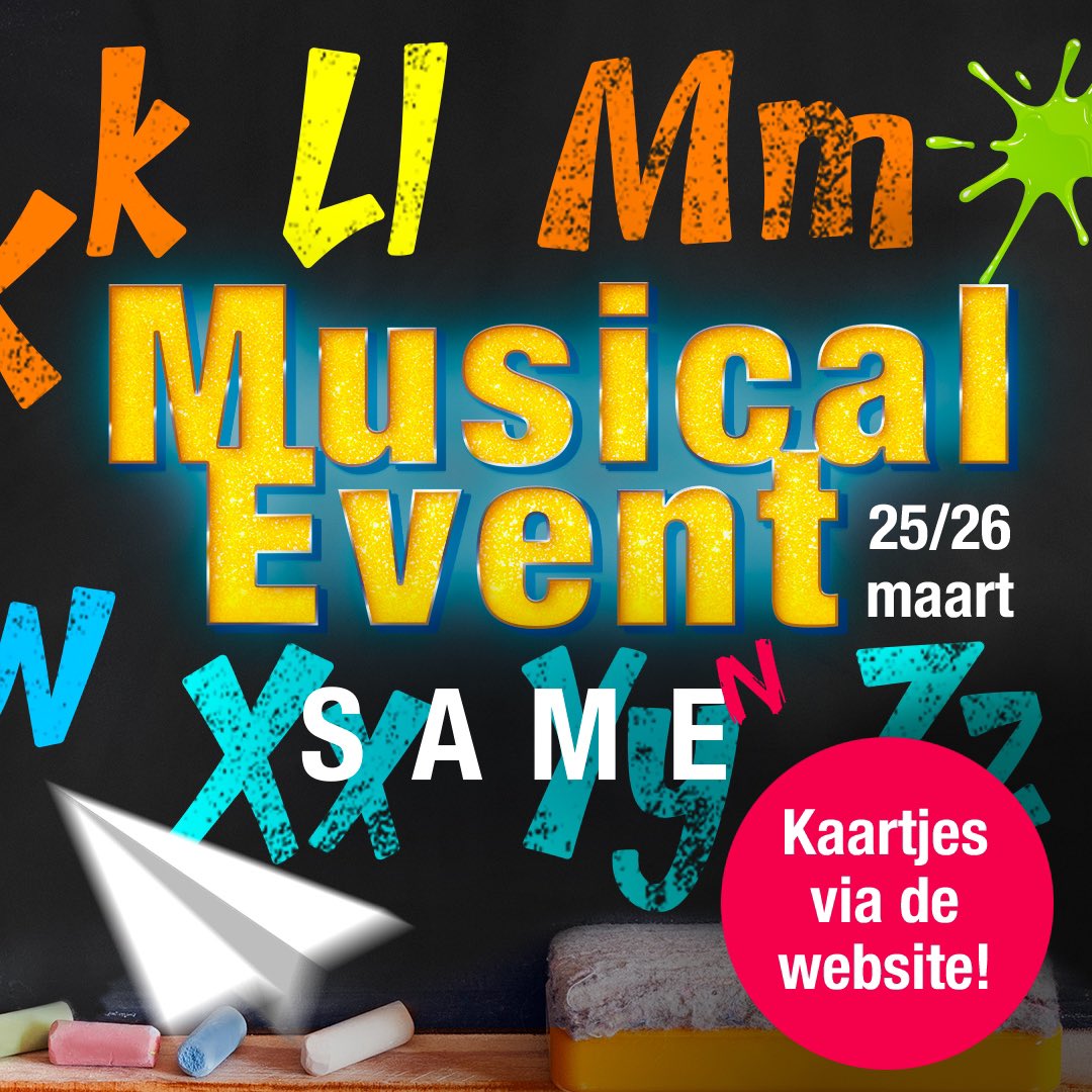 Weet jij uit welke musical deze vertaling komt?  Het antwoord hoor je tijdens het #Starlight Musical Event op 25 en 26 maart in <a href="/Cultuur19/">Cultuur19</a>! Kaartjes via starlight-boulevard.nl/same. €20(€14,5 <12) incl 5 hapjes en 2 drankjes door René Daalhuisen Catering #musical #vleuten #utrecht