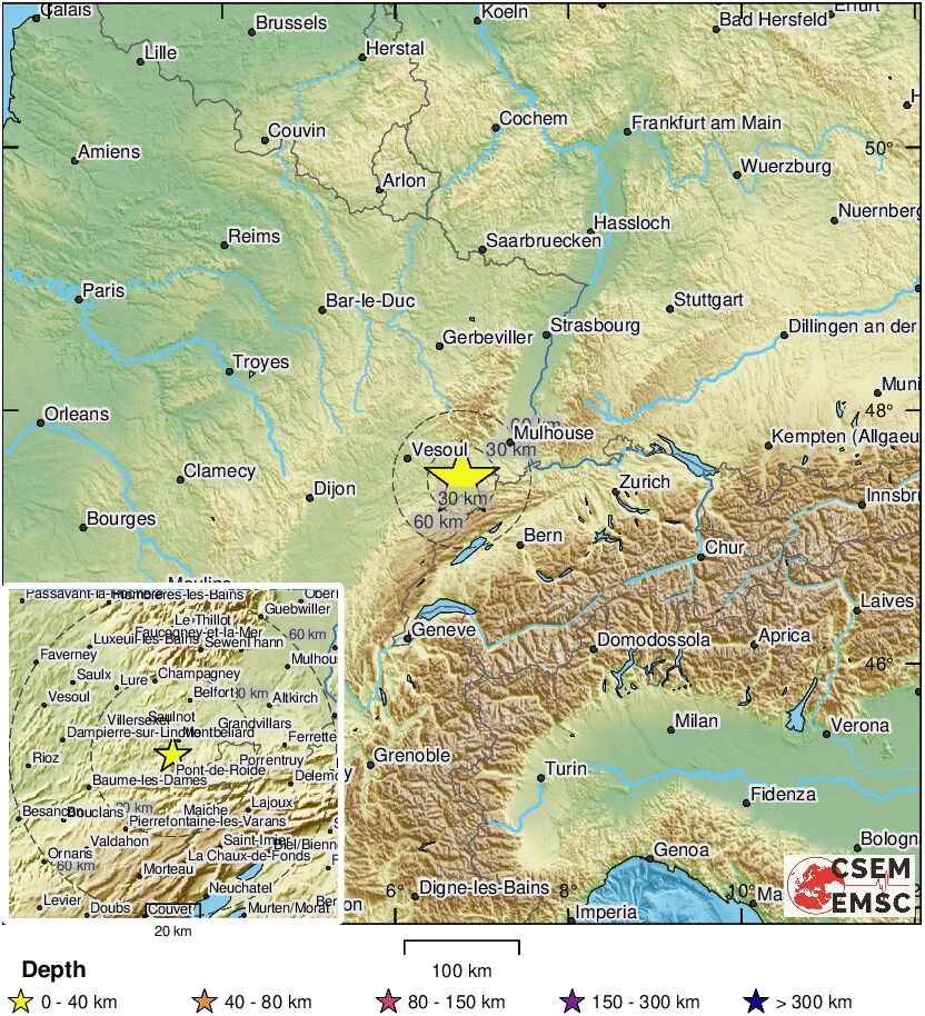 LastQuake's tweet image. 🔔#Earthquake (#séisme) M4.4 occurred 21 km S of #Belfort (#France) 3 min ago (local time 15:50:32). More info at:
📱emsc-csem.org/service/applic…
🌐m.emsc.eu/?id=1240527
🖥emsc-csem.org/Earthquake/ear…