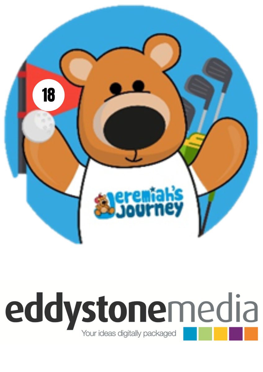 Thank you <a href="/eddystonemedia/">Eddystone Media</a> for your sponsorship of Hole 18 at the <a href="/JeremiahsJourne/">Jeremiah's Journey</a> #GolfDay at <a href="/PIadventuregolf/">Paradise Island Golf</a> on 14th April.

£25 for one round of golf, 2 drinks &amp; a burrito

supporters@jeremiahsjourney.org.uk for tickets, hole sponsorship or to donate a raffle prize #GolfDay 1/