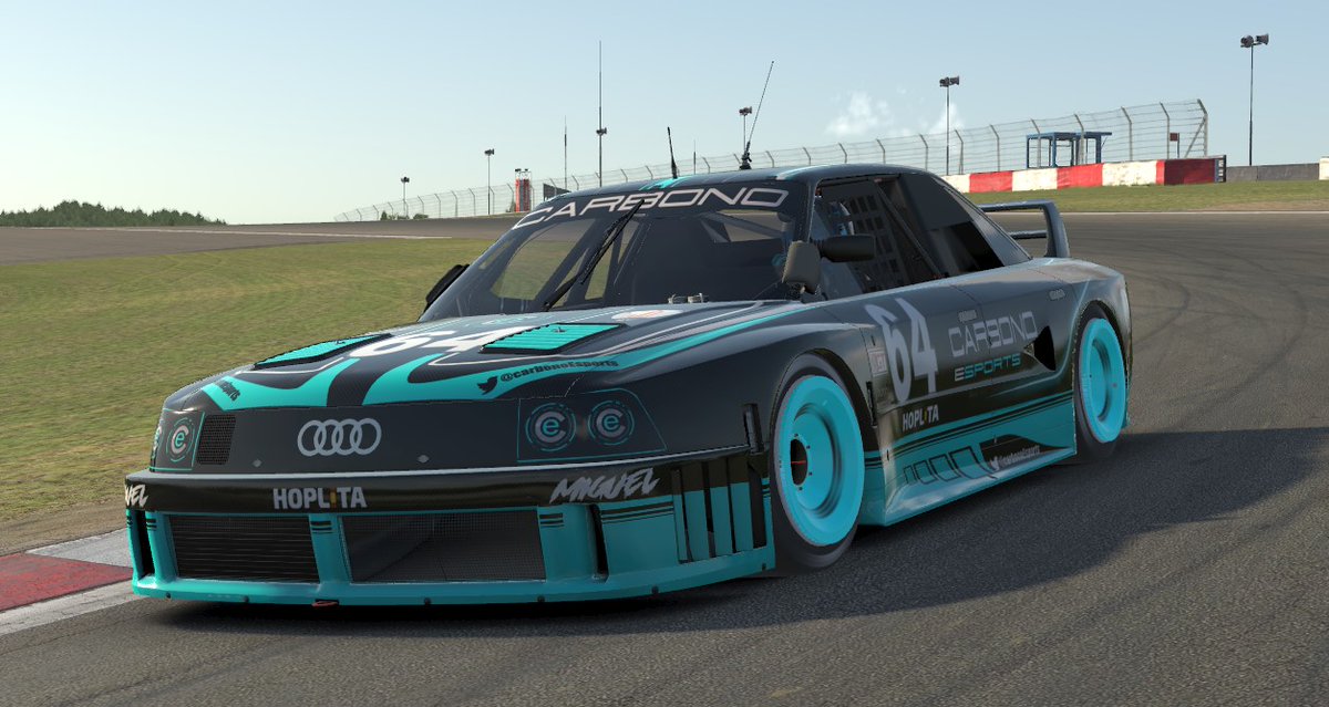 CarbonoEsports's tweet image. 🏁Carrera🏁

Miércoles de LNE, con el Audi 90 GTO.

👤 @NRG_Leviathan
👤 @IZer91
📍 Nürburgring GP
⏰ 22:30

#somoscarbono

@JoinDigitalBCN @SmithSimRacing @MiguelCustomArt