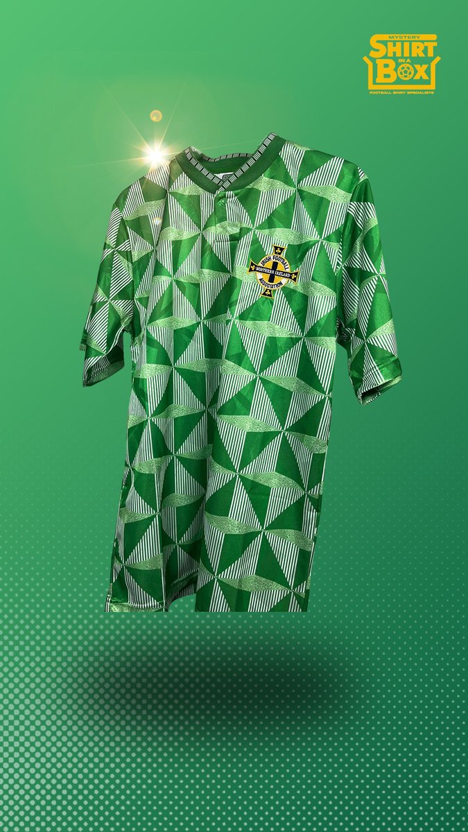 theshirtinabox's tweet photo. 🚨Giveaway🚨

If Northern Ireland 🇬🇧 defeats San Marino 🇸🇲 tomorrow we will give away this classic N.I. shirt to one lucky person! 

To enter 👇

🔄 Retweet this tweet
🤝 Follow us
👋 Tag a friend below 

Best of luck! https://t.co/ImazUKcoaD