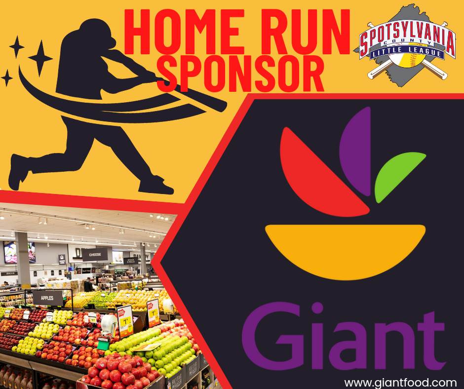 VASCLL's tweet photo. Thank you to one of our returning Home Run Sponsors for over 13 years, Giant Food
@GiantFood has five locations in the Spotsylvania/Fredericksburg area. They are dedicated to bringing their customers unmatched selection,  quality and value.
#giantfood #giantfoodstores #GiantHasIt https://t.co/oGjBKXeWN0