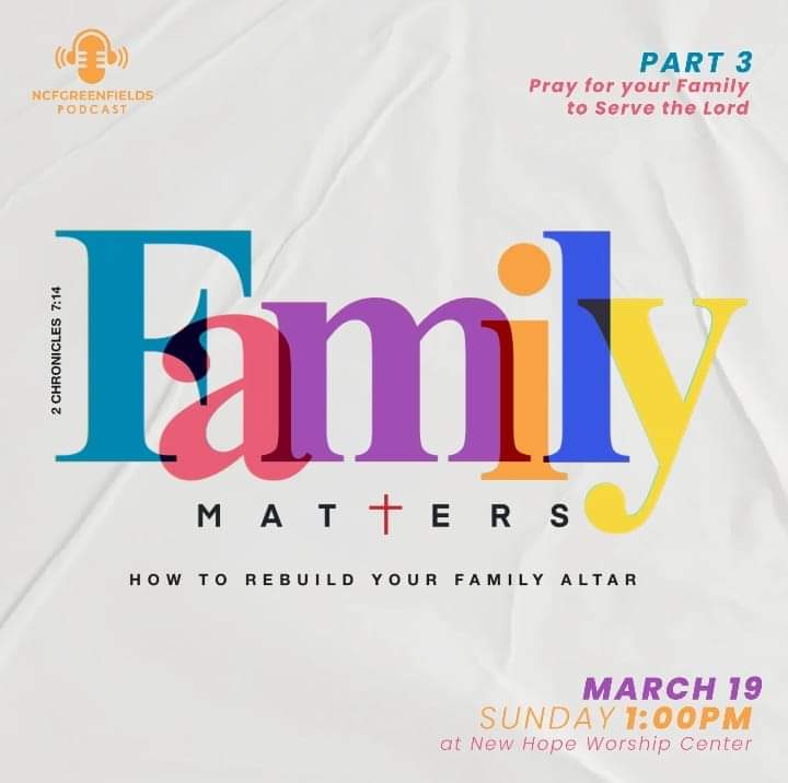 ncfgreenfields's tweet photo. One of the things we should include in our prayer list is to pray for our family to serve God.

#NCFGreenfieldsPodcast
#RiseUpRebuild
#KasaliSaPagtatayo 🌿 https://t.co/9kdB31K975