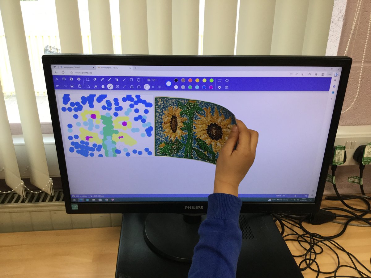 SPA_DY4's tweet image. Year One have created some beautiful digital artwork as part of their Computing unit - Digital Painting. They altered the brush sizes and made appropriate colour choices. @TC_ComputingHub @ArtsConnectWM @Artsmarkaward