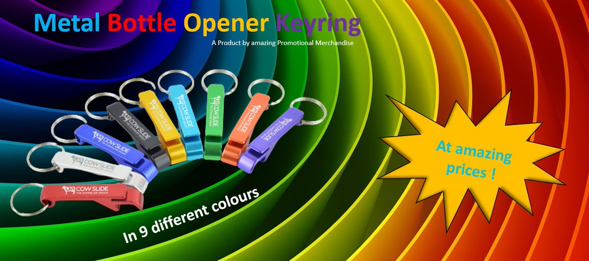 amazingpmuk1's tweet photo. Metal Bottle Openers, engraved with your logo! Ideal for festivals, outdoors and promoting  your company.                     

Includes a silver split ring attachment and available in 10 Colours!  

Contact us:
Email: Sales@amazingpm.co.uk
Phone: 01268 566500 https://t.co/hxIrGldiSU
