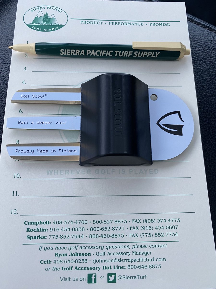 Sierra Pacific Turf Supply (@sierraturf) on Twitter photo Been getting questions on the size of <a href="/Soil_ScoutAg/">SoilScoutAg</a> sensors so here is a picture. <a href="/RyanSNichols/">Ryan Nichols</a> <a href="/dean_dkinney/">Dean Kinney</a> Been getting questions on the size of <a href="/Soil_ScoutAg/">SoilScoutAg</a> sensors so here is a picture. <a href="/RyanSNichols/">Ryan Nichols</a> <a href="/dean_dkinney/">Dean Kinney</a>