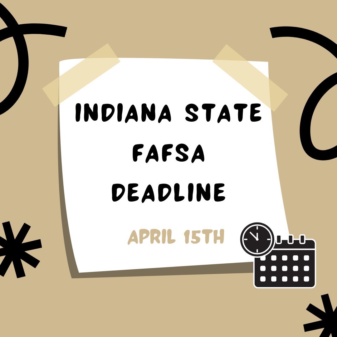 futuremastodon's tweet photo. ⚠️Future Dons, be sure to file the FAFSA by April 15th if you're an Indiana Resident! 
.
Our Purdue Fort Wayne code is 001828. 
.
#FutureDon #FAFSA #PurdueFortWayne #PFW #Indiana https://t.co/JZEVAvLPyM